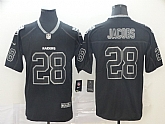 Nike Raiders 28 Josh Jacobs Black Shadow Legend Limited Jersey,baseball caps,new era cap wholesale,wholesale hats